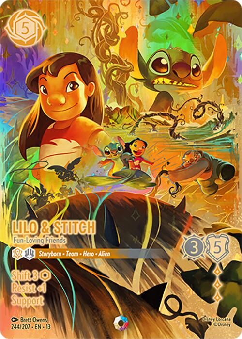 Lilo & Stitch - Fun-Loving Friends (Iconic) (244/207) [Attack of the Vine!]
