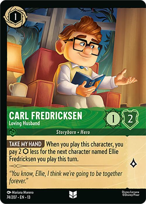 Carl Fredricksen - Loving Husband (Foil) (74/207) [Attack of the Vine!]