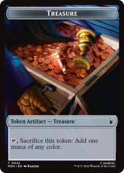 Villain // Treasure Double-Sided Token [Marvel Super Heroes Tokens]