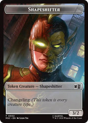 Shapeshifter // Ape Villain Double-Sided Token [Marvel Super Heroes Commander Tokens]