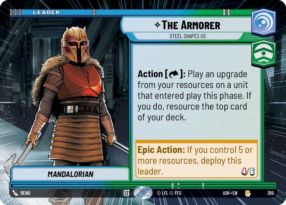 The Armorer - Steel Shapes Us (265) (Hyperspace) (265) [Ashes of the Empire]