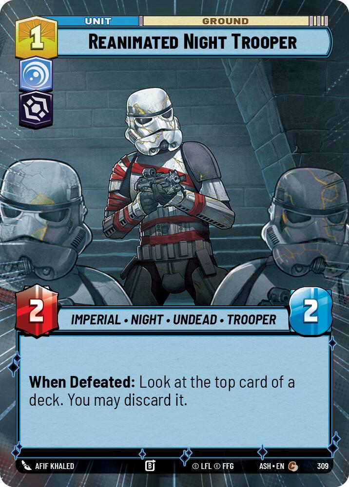 Reanimated Night Trooper (309) (Hyperspace) (309) [Ashes of the Empire]