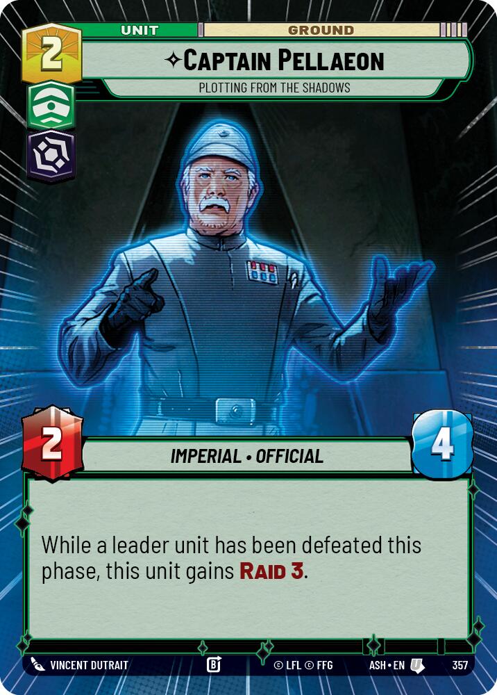 Captain Pellaeon - Plotting from the Shadows (357) (Hyperspace) (357) [Ashes of the Empire]