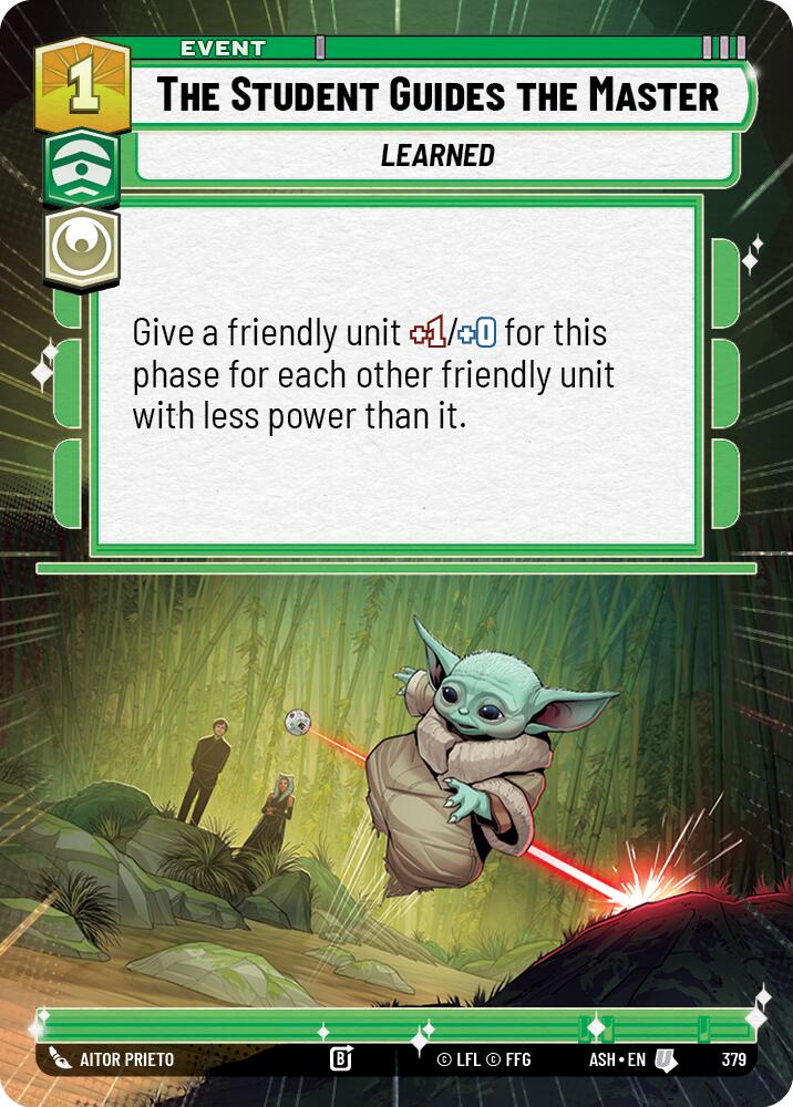 The Student Guides the Master (379) (Hyperspace) (379) [Ashes of the Empire]