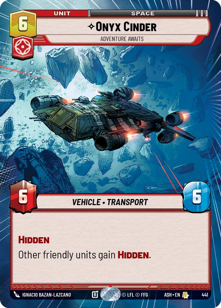 Onyx Cinder - Adventure Awaits (441) (Hyperspace) (441) [Ashes of the Empire]