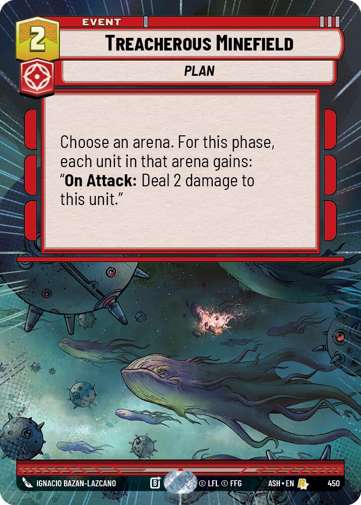 Treacherous Minefield (450) (Hyperspace) (450) [Ashes of the Empire]