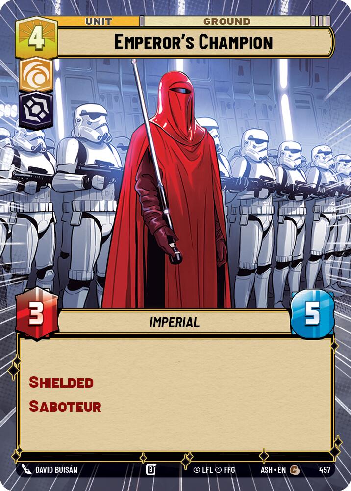 Emperor's Champion (457) (Hyperspace) (457) [Ashes of the Empire]