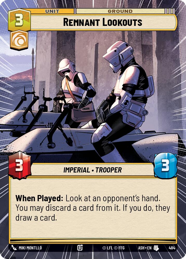 Remnant Lookouts (484) (Hyperspace) (484) [Ashes of the Empire]