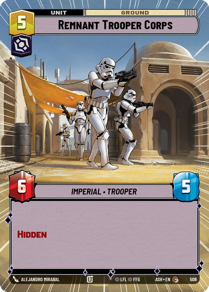 Remnant Trooper Corps (508) (Hyperspace) (508) [Ashes of the Empire]