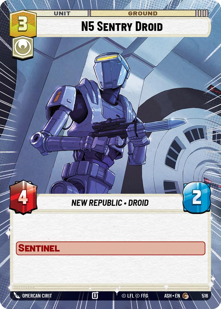 N5 Sentry Droid (516) (Hyperspace) (516) [Ashes of the Empire]