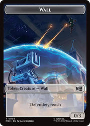 Wall // Council of Reeds Double-Sided Token [Marvel Super Heroes Commander Tokens]