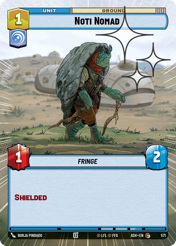 Noti Nomad (571) (Hyperspace Foil) (571) [Ashes of the Empire]