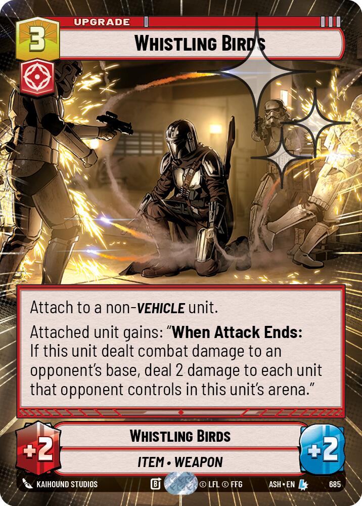 Whistling Birds (685) (Hyperspace Foil) (685) [Ashes of the Empire]