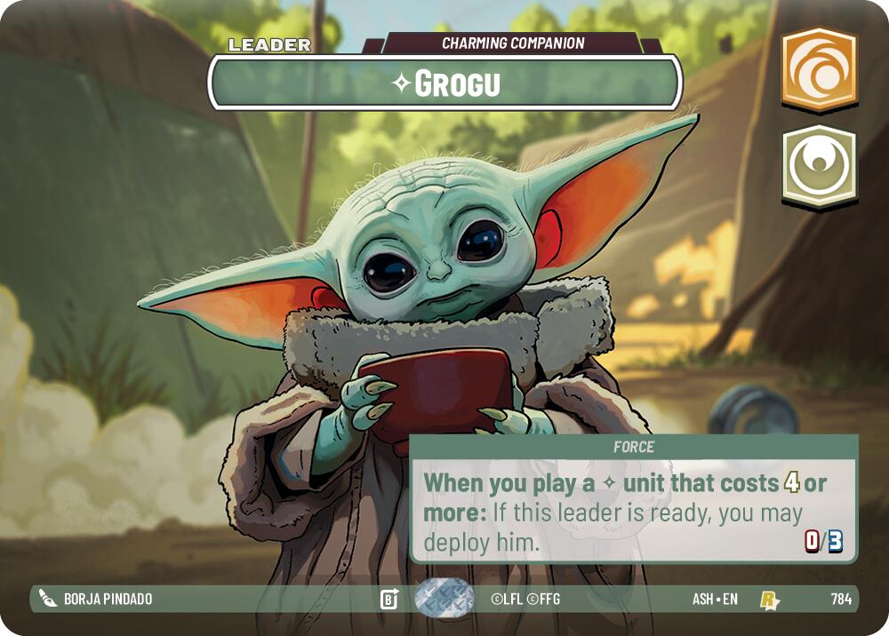 Grogu - Charming Companion (784) (Showcase) (784) [Ashes of the Empire]