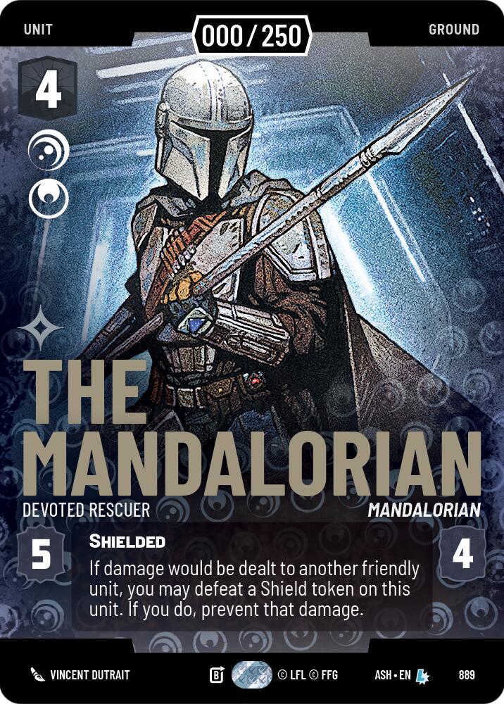 The Mandalorian - Devoted Rescuer (889) (Serialized) (889) [Ashes of the Empire]