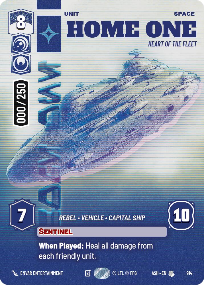 Home One - Heart of the Fleet (914) (Serialized) (914) [Ashes of the Empire]