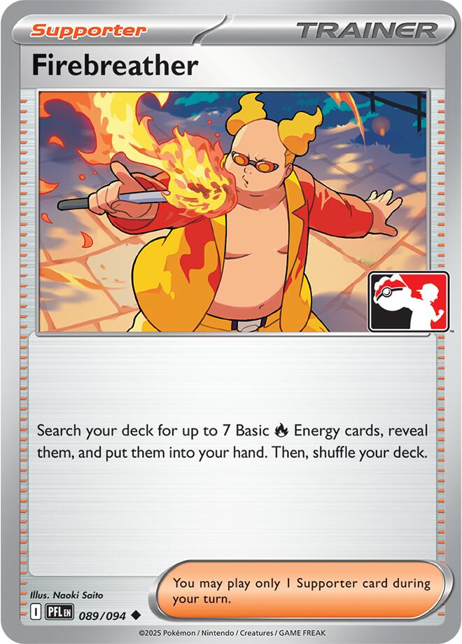 Firebreather (089/094) [Prize Pack Series Nine]