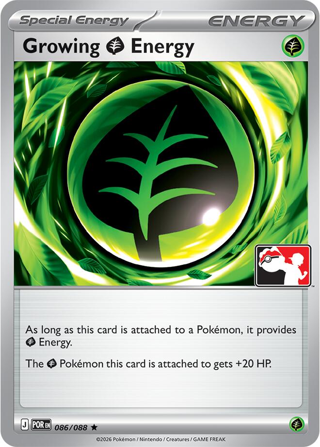 Growing Grass Energy (086/088) [Prize Pack Series Nine]
