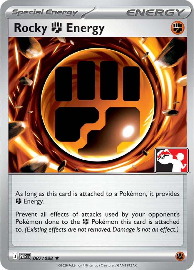 Rocky Fighting Energy (087/088) [Prize Pack Series Nine]