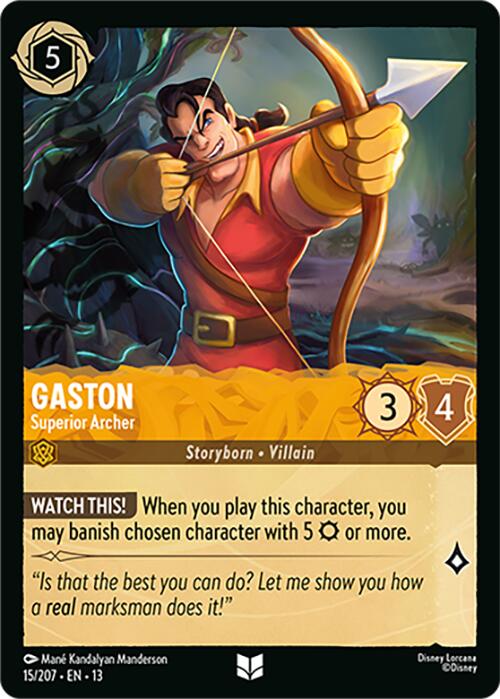 Gaston - Superior Archer (15/207) [Attack of the Vine!]