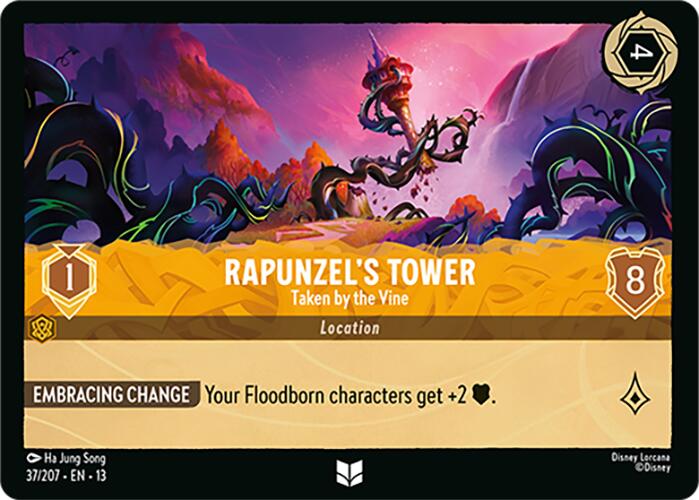 Rapunzel's Tower - Taken by the Vine (37/207) [Attack of the Vine!]