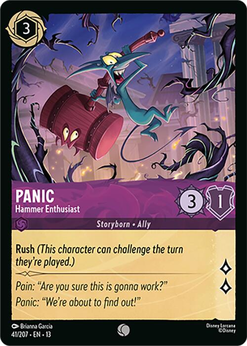 Panic - Hammer Enthusiast (41/207) [Attack of the Vine!]