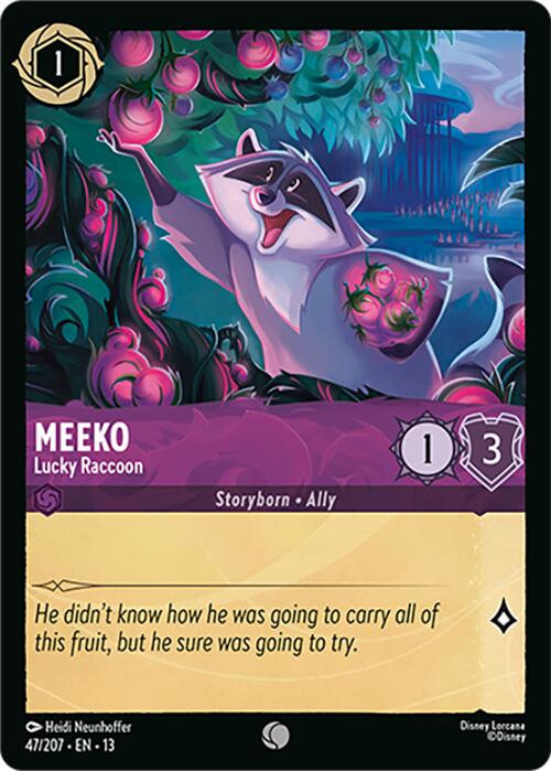 Meeko - Lucky Raccoon (47/207) [Attack of the Vine!]