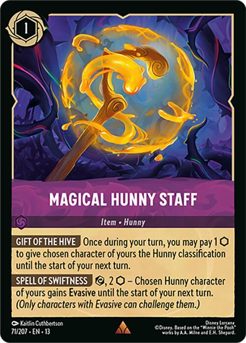 Magical Hunny Staff (71/207) [Attack of the Vine!]