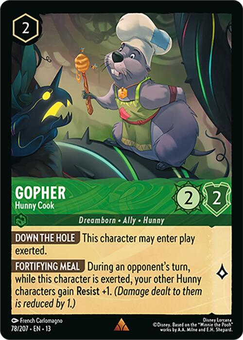 Gopher - Hunny Cook (78/207) [Attack of the Vine!]