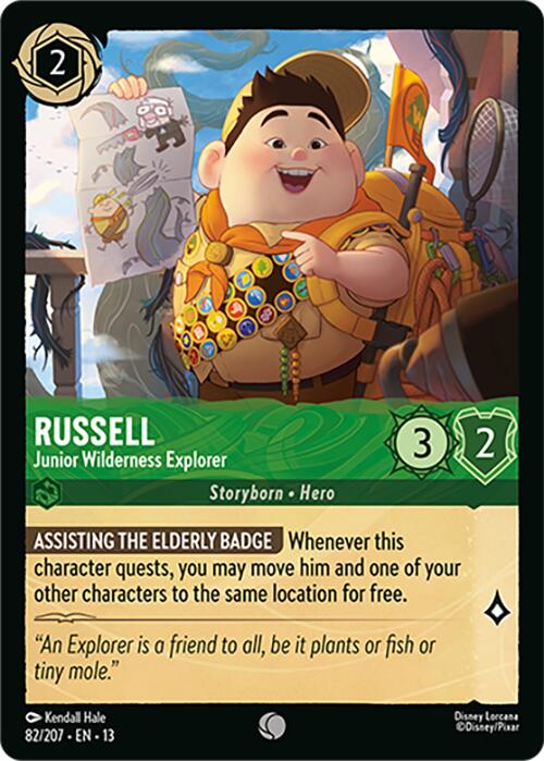 Russell - Junior Wilderness Explorer (82/207) [Attack of the Vine!]
