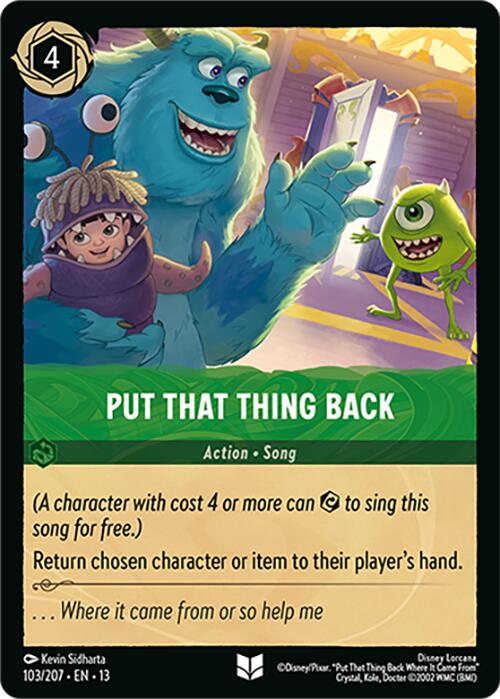 Put That Thing Back (103/207) [Attack of the Vine!]