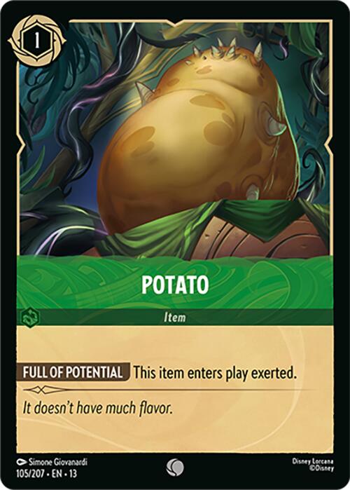 Potato (105/207) [Attack of the Vine!]