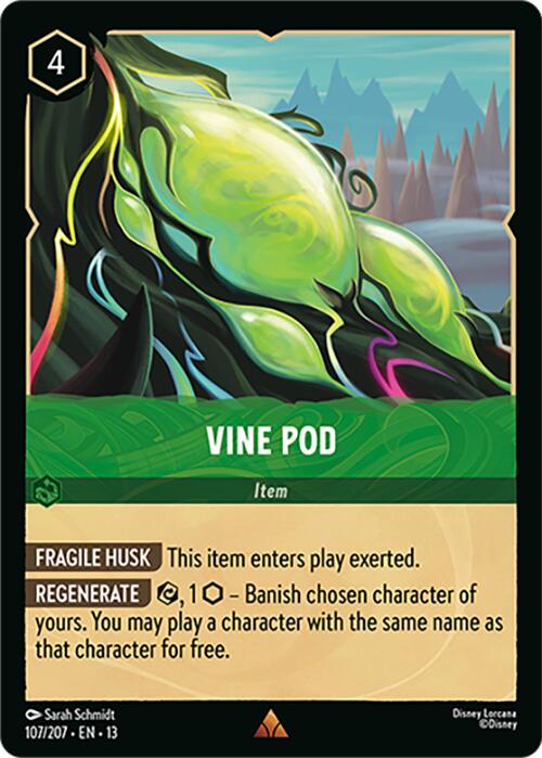 Vine Pod (107/207) [Attack of the Vine!]