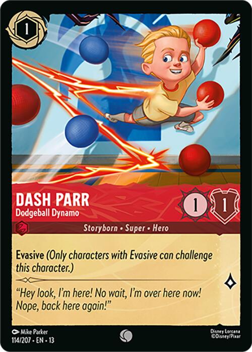 Dash Parr - Dodgeball Dynamo (114/207) [Attack of the Vine!]