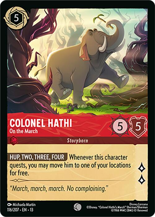 Colonel Hathi - On the March (116/207) [Attack of the Vine!]