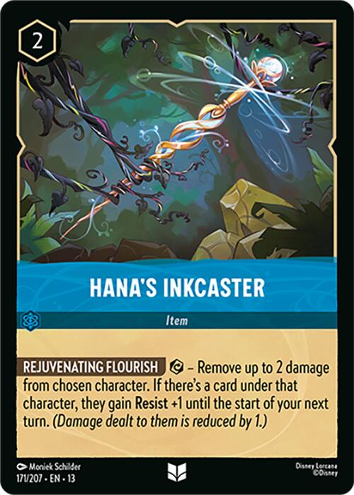 Hana's Inkcaster (171/207) [Attack of the Vine!]