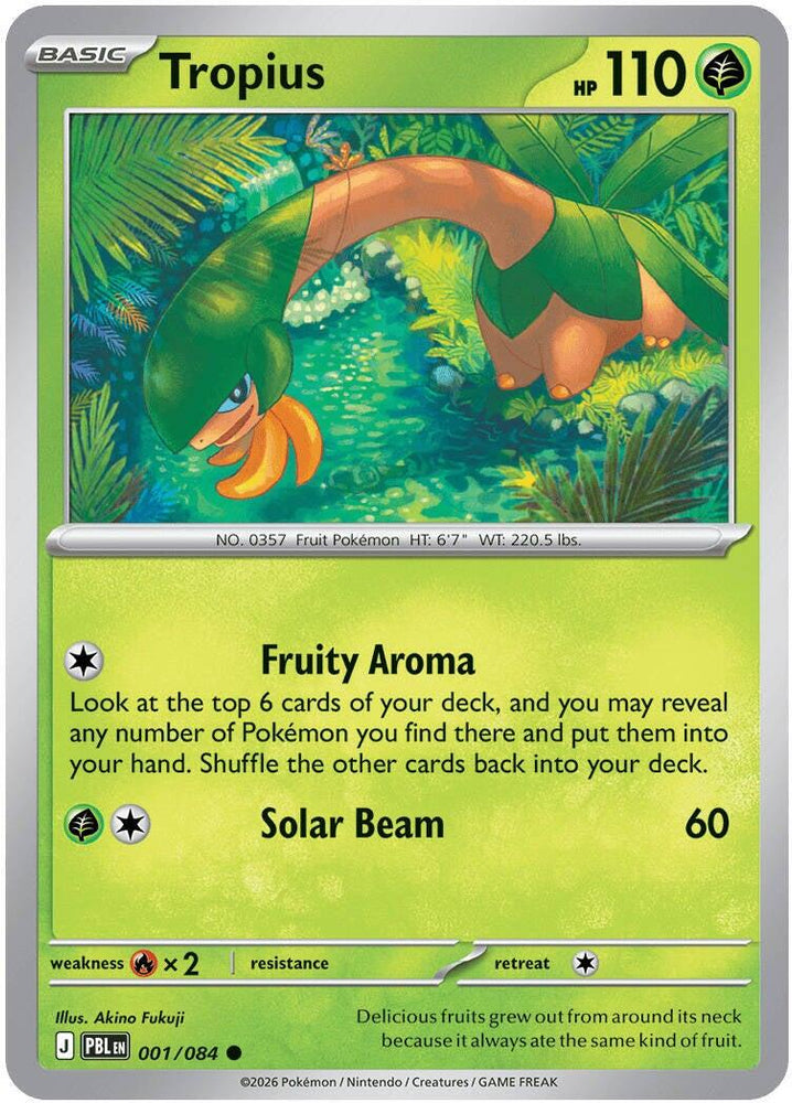 Tropius (001/084) [Mega Evolution: Pitch Black]