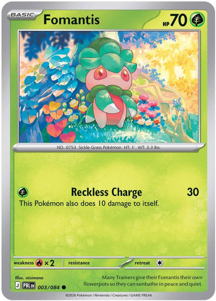 Fomantis (003/084) [Mega Evolution: Pitch Black]