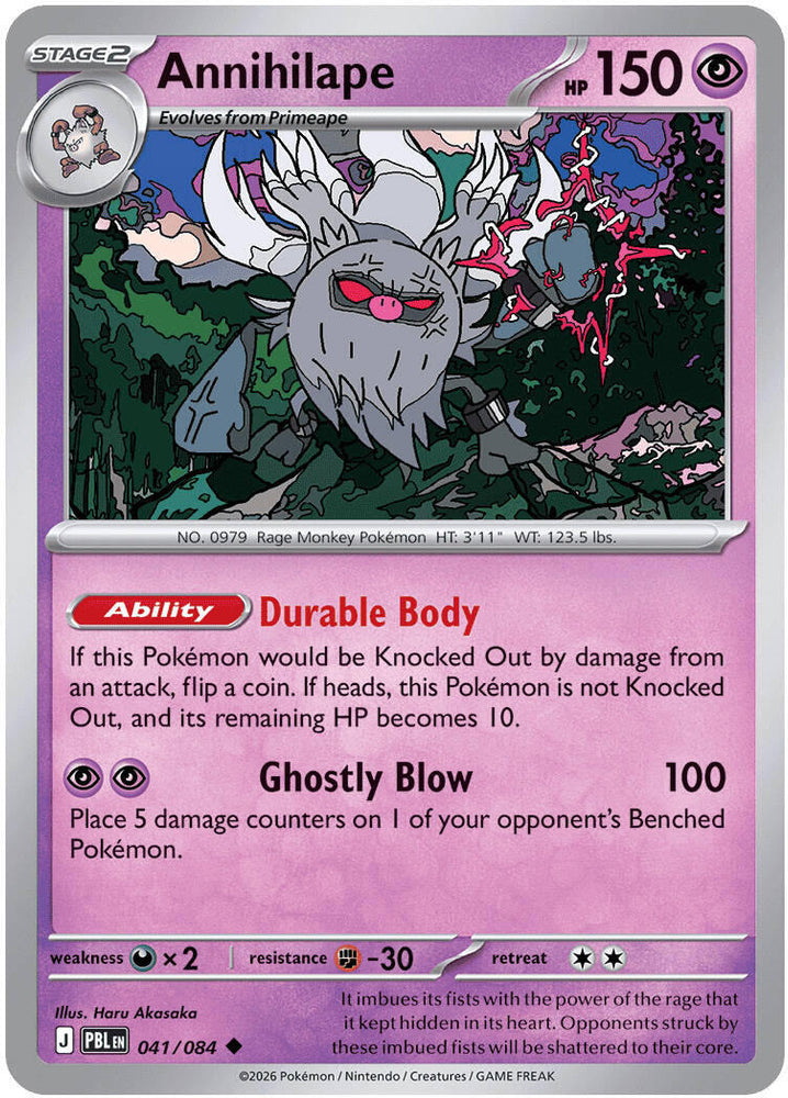 Annihilape (041/084) [Mega Evolution: Pitch Black]