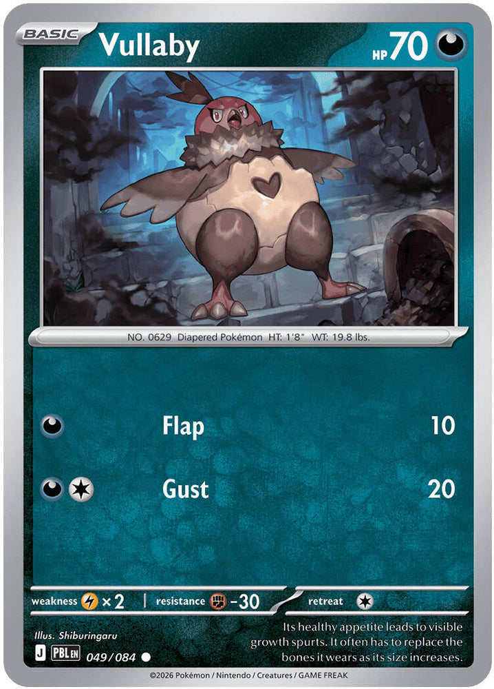 Vullaby (049/084) [Mega Evolution: Pitch Black]