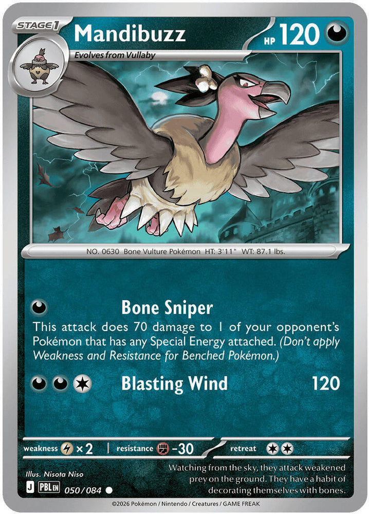 Mandibuzz (050/084) [Mega Evolution: Pitch Black]