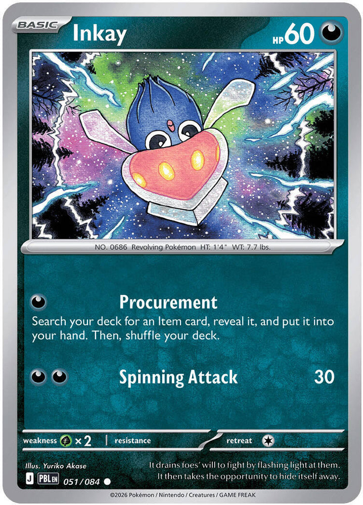Inkay (051/084) [Mega Evolution: Pitch Black]