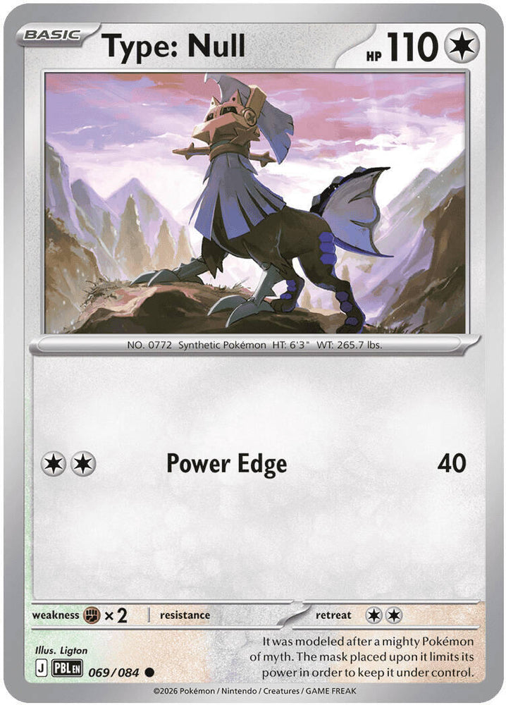 Type: Null (069/084) [Mega Evolution: Pitch Black]