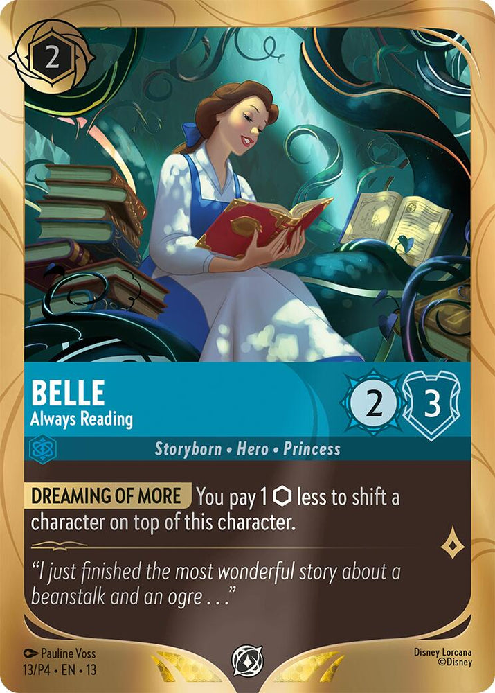 Belle - Always Reading (13) [Promo Cards]