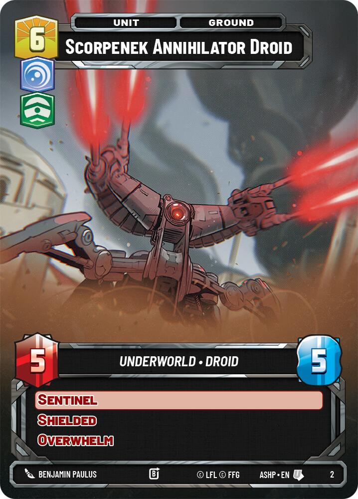 Scorpenek Annihilator Droid (2) (2) [Ashes of the Empire Weekly Play Promos]