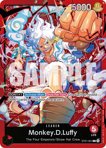 Monkey.D.Luffy (ST21-001) [Starter Deck: RED Monkey.D.Luffy]