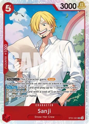 Sanji (ST31-001) [Starter Deck: RED Monkey.D.Luffy]
