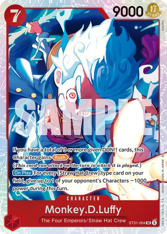 Monkey.D.Luffy (ST31-004) [Starter Deck: RED Monkey.D.Luffy]