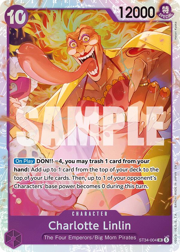 Charlotte Linlin (ST34-004) [Starter Deck: PURPLE Charlotte Katakuri]