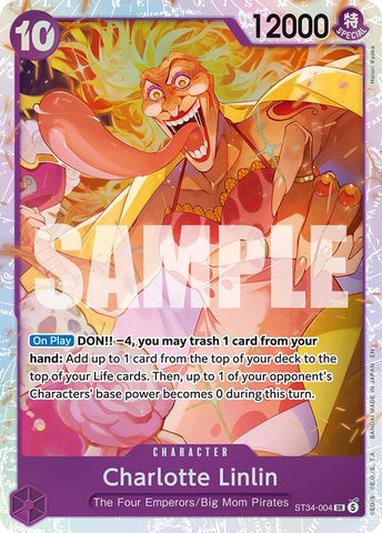Charlotte Linlin (ST34-004) [Starter Deck: PURPLE Charlotte Katakuri]